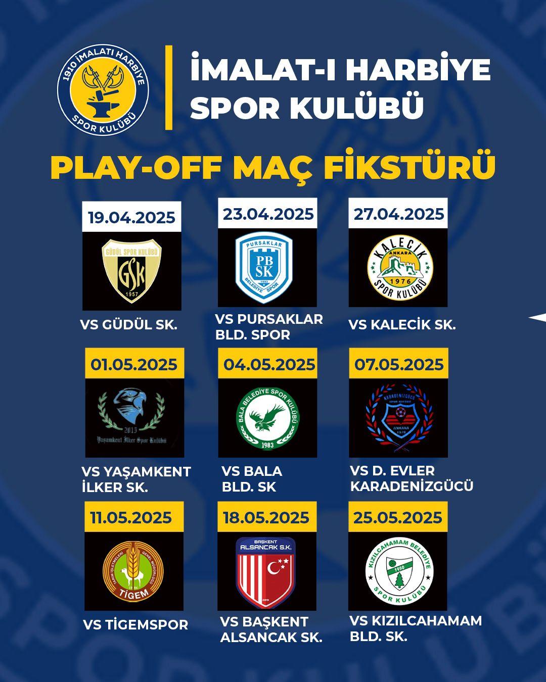 Playoff Maç Fikstürü